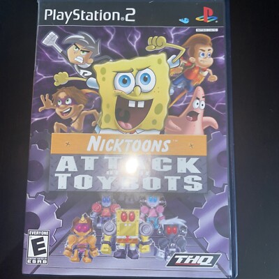 Nicktoons Attack Of The Toybots PS2