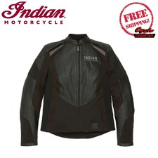 Genuine Indian Motorcycle Brand Women's Stanton Jacket Black New 2024 Free Ship