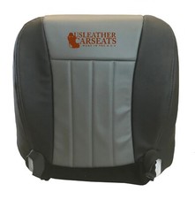 2008-2010 For Dodge Dakota Driver Bottom Synthetic Leather Seat Cover 2tone Gray 2008-2010 For Dodge Dakota Driver Bottom Synthetic Leather Seat Cover 2tone Gray