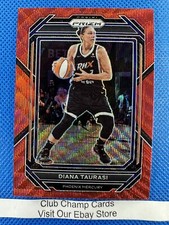 2023 #129 Diana Taurasi WNBA Panini Prizm Basketball Ruby Wave Prizm Mercury