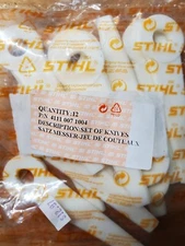 STIHL 4111 007 1004 REPLACEMENT PLASTIC KNIVES