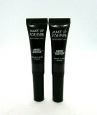 Lot / 2 Make Up For Ever Artist Acrylip Lip Paint ~ 600 ~ 0.23 oz / 7 ml x 2