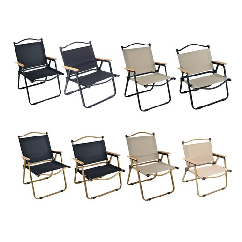 Camping Folding Chair Portable Outdoor Furniture for Park Beach Garden