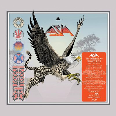 Asia The Official Live Bootlegs Vol 1 Box 10 CD Neu Versiegelt