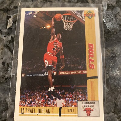 91-92 Upper Deck Michael Jordan Basketball Card #1 NBA RARE PROMO CARD | eBay 91-92 Upper Deck Michael Jordan Basketball Card #1 NBA RARE PROMO CARD | eBay