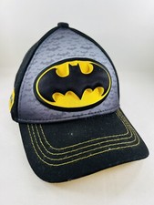 Batman 3D Pop Cap Raised Logo Toddler Adjustable Plastic Snap Closure