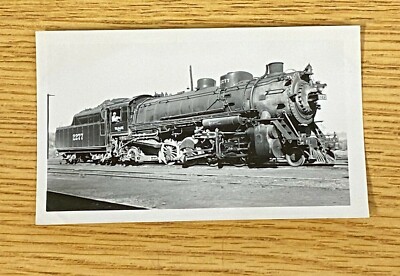 Wabash Eisenbahn Dampflok 2277 Vintage Foto