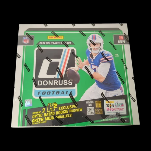 2022 Panini Donruss Football Factory Sealed Hobby H2 Box **SLIGHT WEAR**