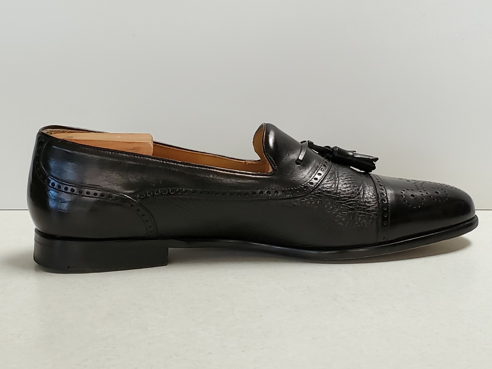 Mens Mezlan Dress Shoes Black Leather Oxford Toe Cap … Gem