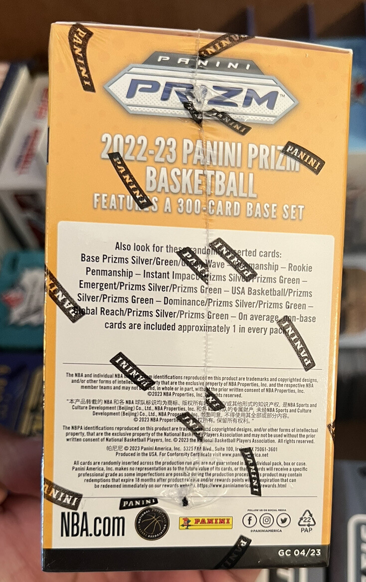 Panini 2022-2023 Prizm Basketball (Fanatics Exclusive