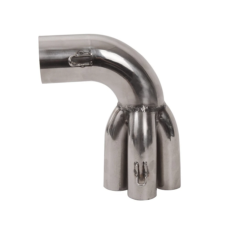 Motorcycle Stainless Steel Exhaust Adapter 90 degree For BMW K100 — 第 2/4 张图片