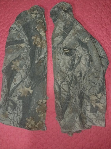 2 Spartan Outdoors Camo Button up XL Hunting Shirts - Picture 6 of 7