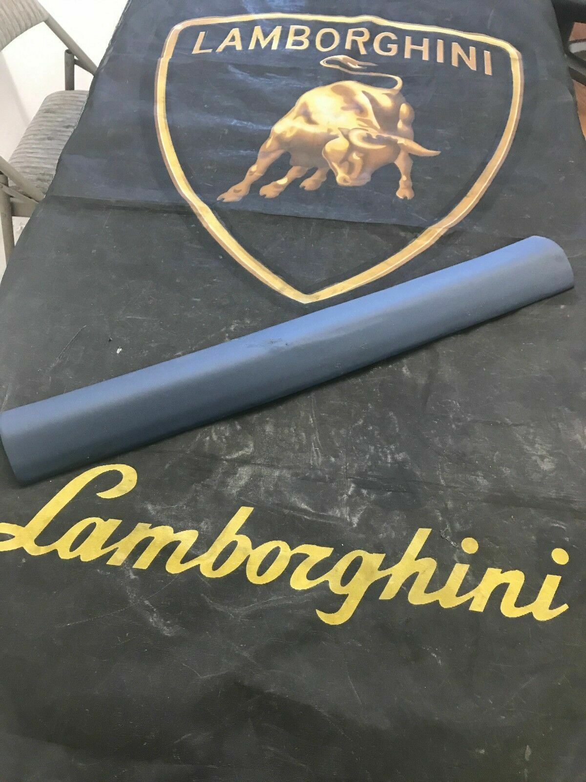 LAMBORGHINI GALLARDO REAR LOWER WINDOW GLASS TRIM PANEL OEM 400868573A
