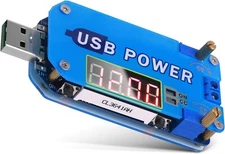 USB 15W DC-DC Buck Boost Voltage Converter, 5V to 3.3V 9V 12V 24V 30V CVCC S