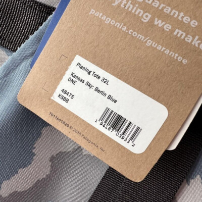 テレビ patagonia Planning Tote Kansas Sky: Berlin Blue [Unused] limited