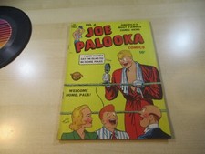 JOE PALOOKA #4 GOLDEN AGE 1946 HIGHER GRADE LOOKS GREAT BOXING RING MICROPHONE