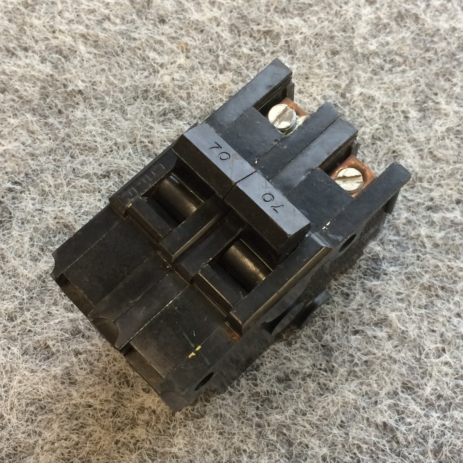 FPE NA270 Federal Pacific 2P NA 70A Stab-Lok Circuit Breaker 70 AMP 2 POLE Black