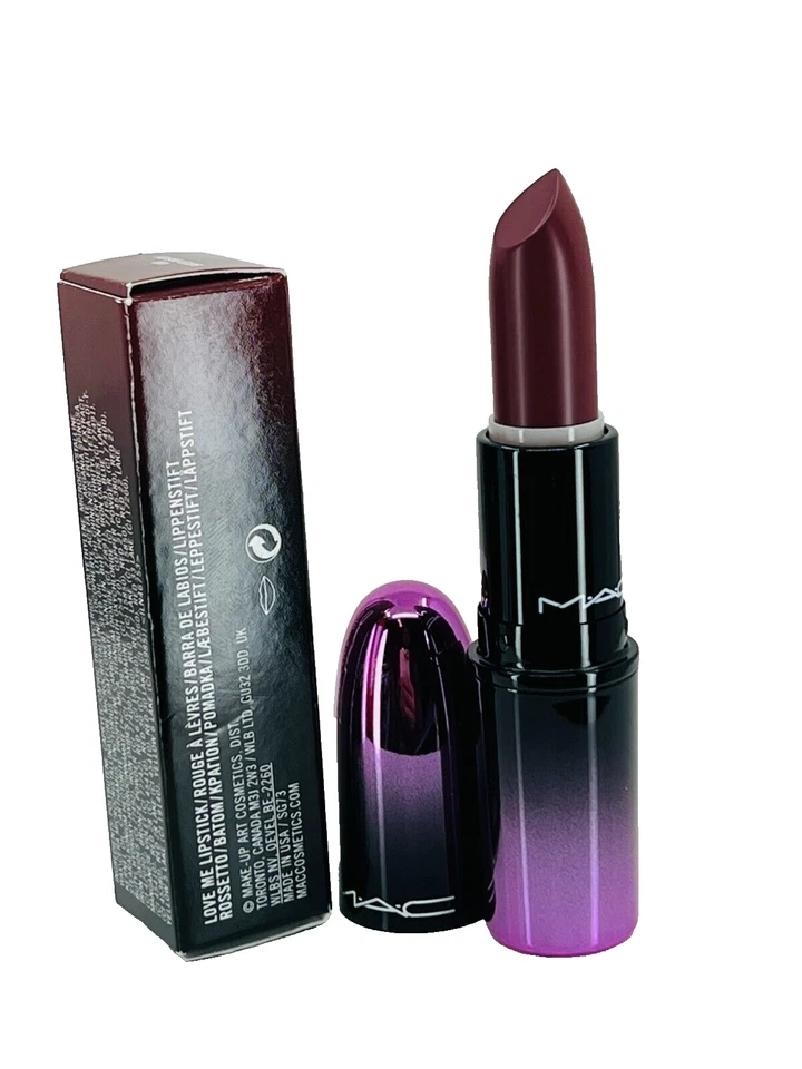 Mac Love Me Lipstick  408 Bated Breath - 0.1 oz / 3g - NIB - Image 3 of 4
