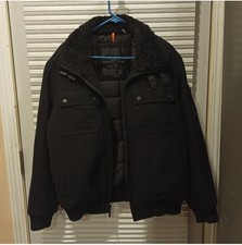 Sean john bomber bersity zip up Jacket Size Large