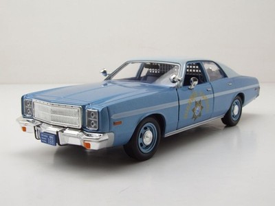 Plymouth Fury Nevada Highway Patrol 1978 blau Modellauto 1:24 Greenlight