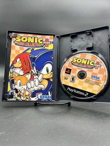Sonic Mega Collection Plus Sony PlayStation 2 PS2 2004 Complete CIB Classic - Picture 3 of 6