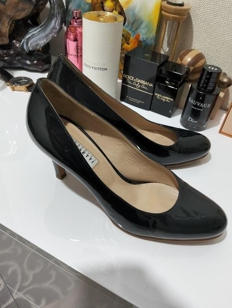 Women Fratelli Rossetti Heels Black Leather 37