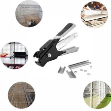 Hog Ring Pliers Seat Covers Repair Pet Wire Mesh Cage Clamp for Type M C Nail