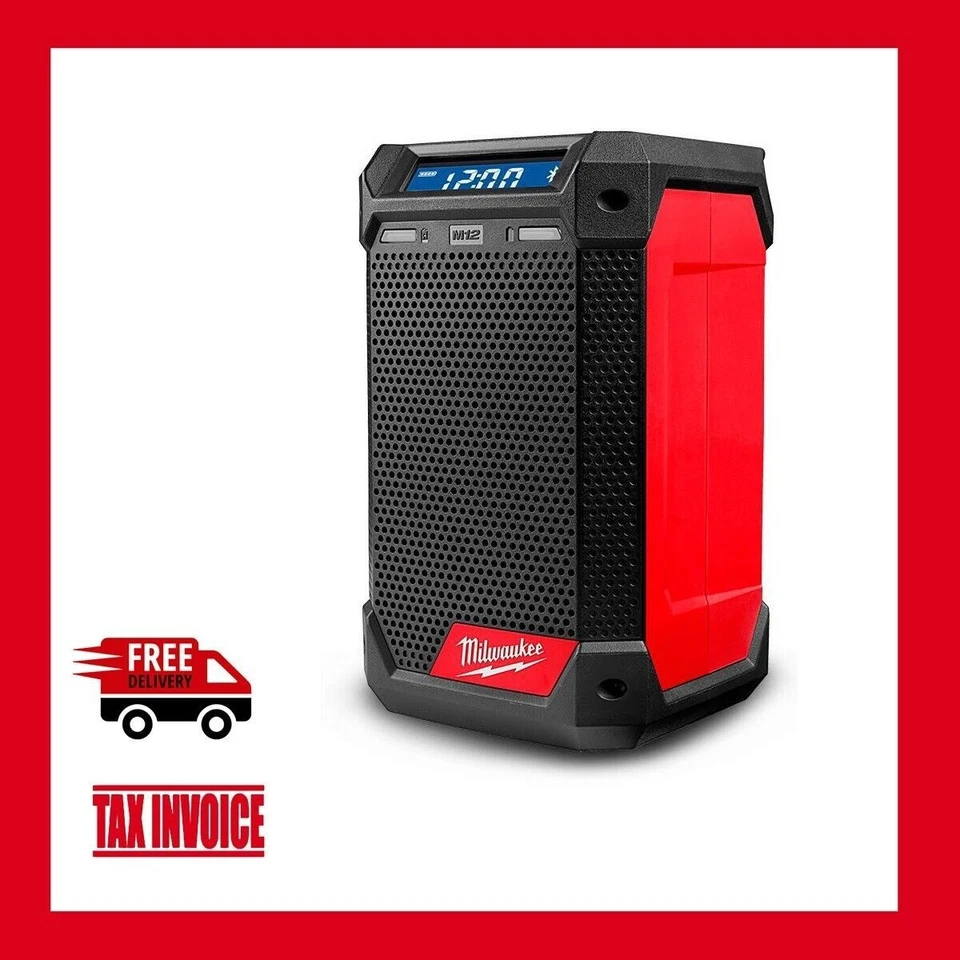 Milwaukee M12RCDAB+-0 12V Li-ion Cordless Radio & Charger with DAB+ 1 YrWarranty - image 1 of 1