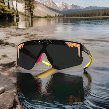 NEW Pit Viper The 93 Dusk Flip Off Sunglasses Sunglasses W/Case Hiking Cycling