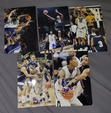 Lot of 5-Alec Burks Colorado Buffaloes Miami Heat Knicks Autographed Photos