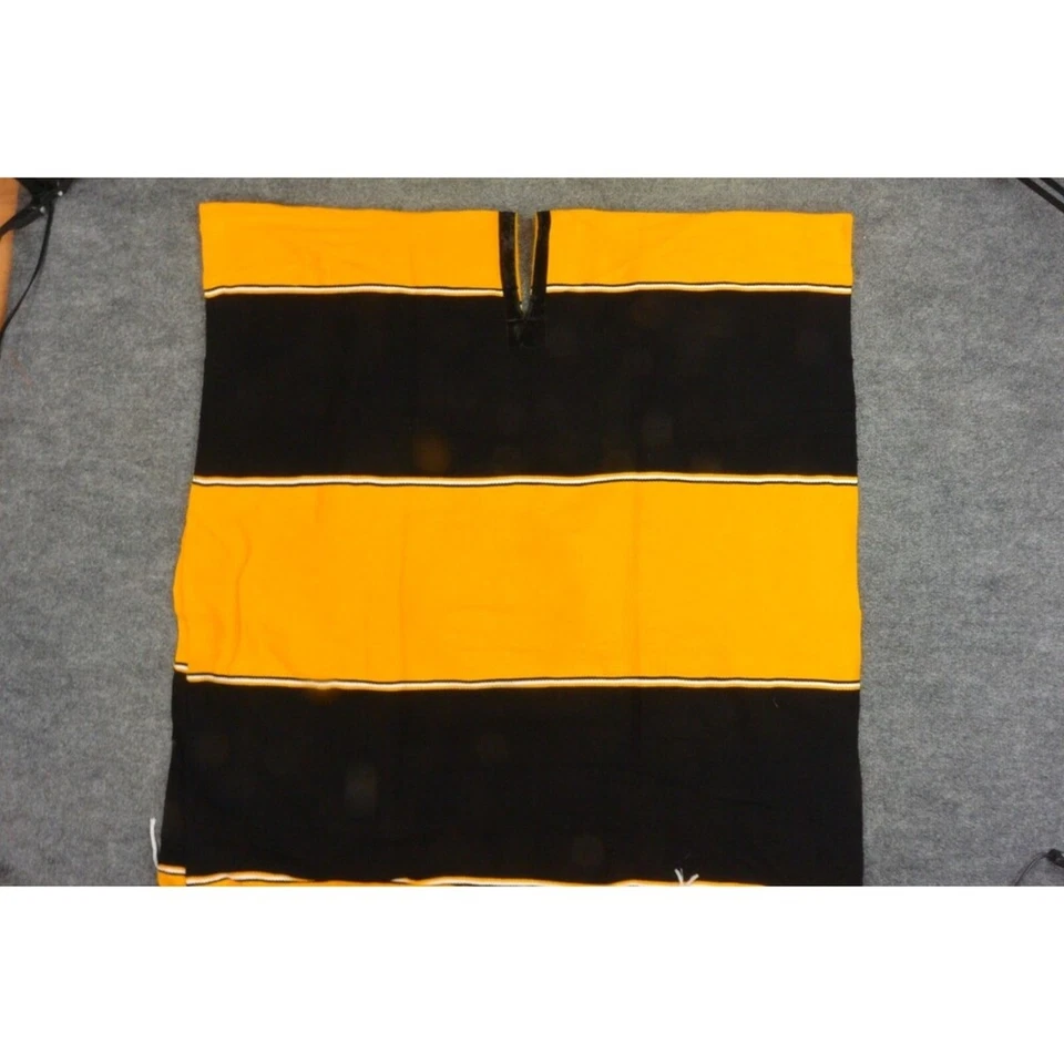 Boston Bruins NHL Negro Dorado Polar Manta Poncho Chal Pullover Foto 3 de 4