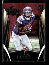 Stefon Diggs RC: 2015 Rookies and Stars Longevity Rookie Card #161. rookie card picture