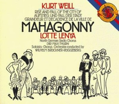 Lotte Lenya Weill: Rise and Fall of the City of Mahagonny (CD)