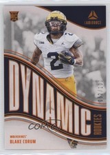 2024 Panini Luminance Dynamic Rookies Orange 52/100 Blake Corum #DR-BCM 0ud4
