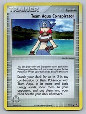Team Aqua Conspirator 77/95 Uncommon Team Magma vs Team Aqua Pokemon LP on eBay