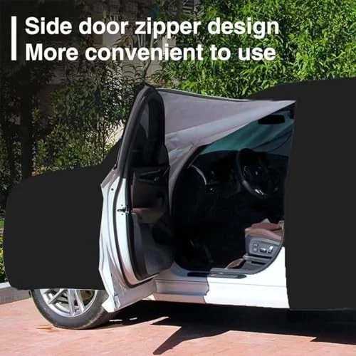 For Hummer H2 2004-2009 Waterproof Car Cover All Weather 6 Layers Outdoor Use - Image 4 of 4