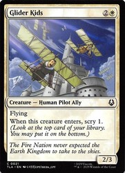 Glider Kids #21 Avatar: The Last Airbender TLA Common