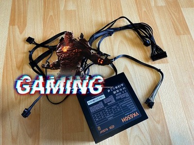 GAMING PC NETZTEIL PCCOOLER 650W 80+ BRONZE/WIE NEU.