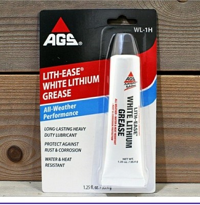 AGS Lith-Ease White Lithium Grease 1.25 ozSKU: 87211MFR: WL-1H