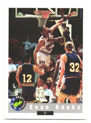 1992 Classic Draft Picks Basketball Arizona Sean Rooks