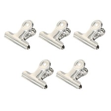 5 Pcs Sketch Clamps Stainless Steel Drawing Board Clips Arts Supplies