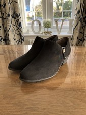 Dr Scholls Brief Low Ankle Boot / Shoes Black UK 9 NEW FREE POSTAGE