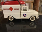 Vintage Tonka 1961 rescue squad #106 with boat and ladder