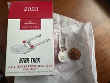 HALLMARK 2023 STAR TREK U.S.S. ENTERPRISE NCC...