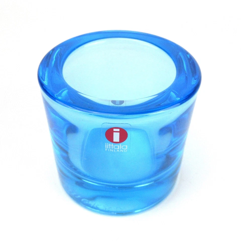 Iittala Glas Teelichthalter KIVI Heikki Orvola Design 1988 Tea-Light Holder - Bild 2 von 4