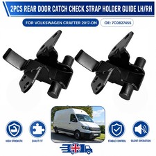 2X Rear Door Restraint Check Strap For Volkswagen Crafter 2017-On OE 7C0827455