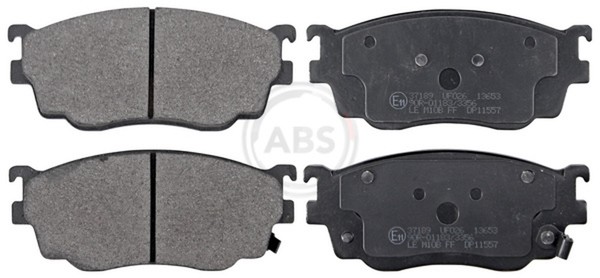 Bremsbelagsatz Scheibenbremse A.B.S. 37189 FüR 323 Premacy 626 Mazda 5 Station 6-image