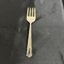 Vintage Discontinued Stainless Steel Oneida Baby Fork  Cherie  Pattern