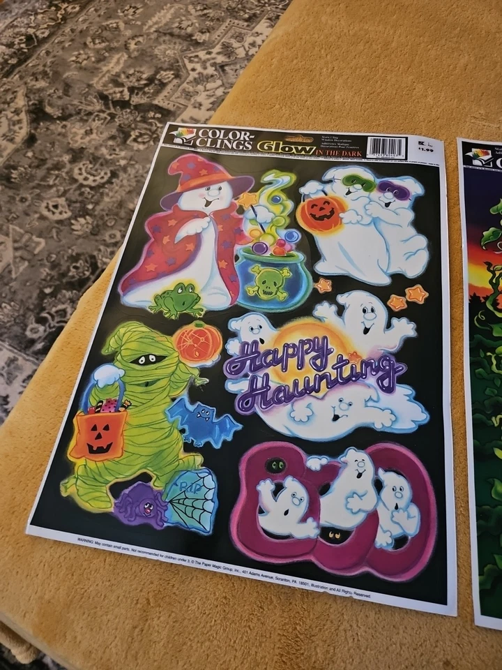 Lote (3) Paper Magic Co. 12"x 17" Nuevo de Lote Antiguo *Leer* 2001 Foto 2 de 4