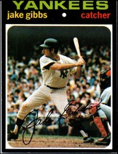 1971 Topps - Jake Gibbs #382